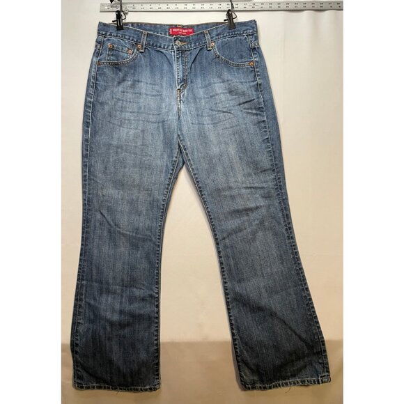 Levi's jeans womens 16 36 x 32 515 Nouveau bootcut lower rise blue - Picture 1 of 10